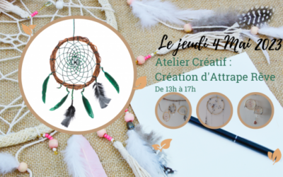 Atelier : attrape rêves