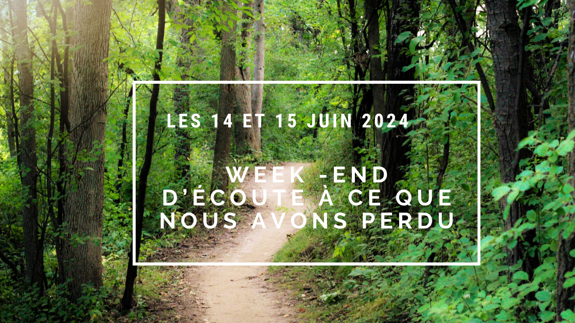 week-end d'écoute