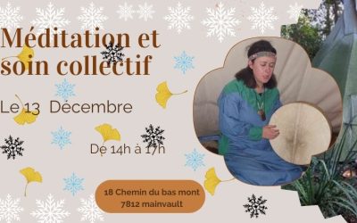 Une après midi dédiée à la méditation et à la guérison collectif