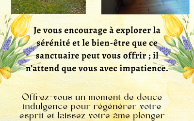 Les disponibilités du 31 mars au 4 avril