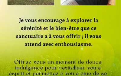 Les disponibilités du 14 au 18 avril