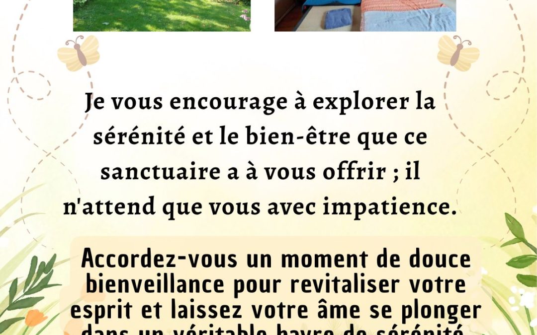 Les disponibilités du 09 au 13 juin