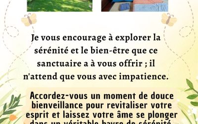 Les disponibilités du 09 au 13 juin