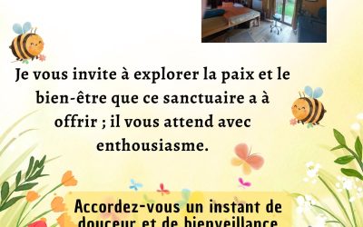 Les disponibilités du 21 au 25 juillet