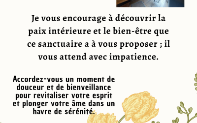 Les disponibilités du 04 au 08 août