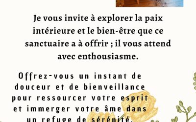 Les disponibilités du 11 au 15 août