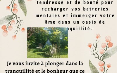 Les disponibilités du 25 au 29 août