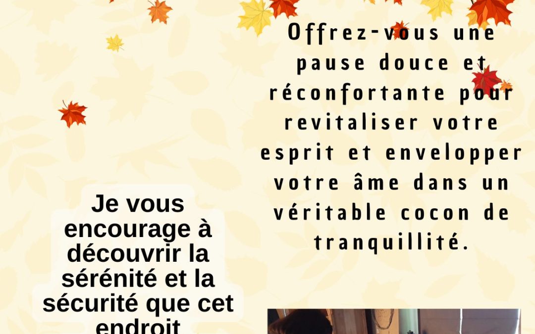 Les disponibilités du 06 au 10 octobre