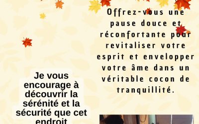 Les disponibilités du 06 au 10 octobre