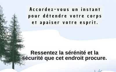 Les disponibilités du 15 au 19 décembre