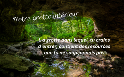 Notre grotte intérieur