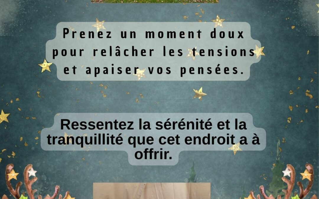 Les disponibilités du 05 au 09 janvier