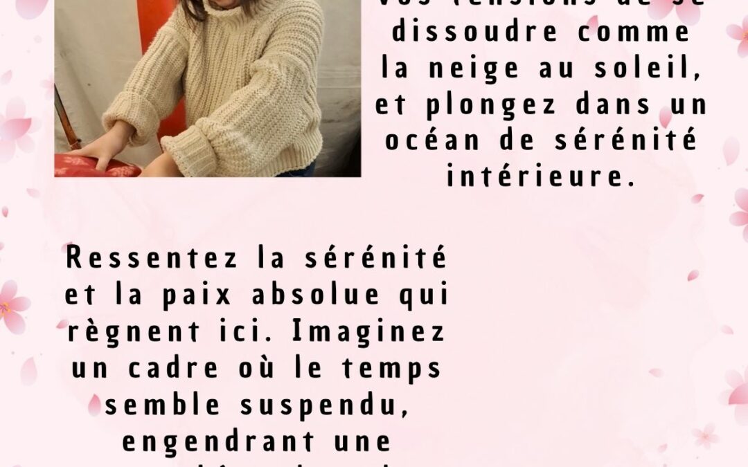 Les disponibilités du 20 au 24 avril :